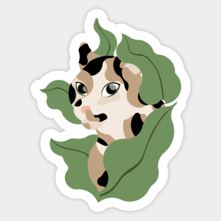 Calico cat Sticker